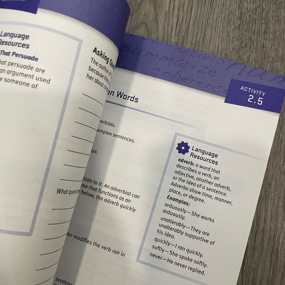 SpringBoard English Language Development Book Grade 11 Student Edition - Picture 7 of 8